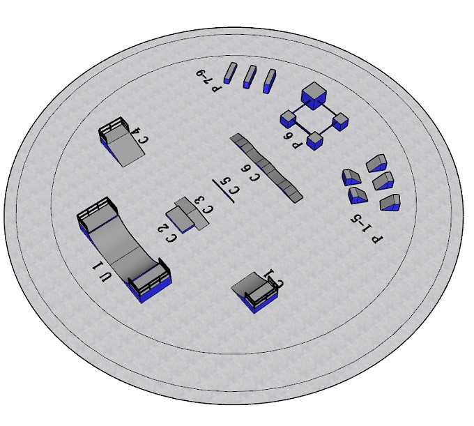滑板場設(shè)計